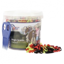 Резинки для гривы "Magic braids"