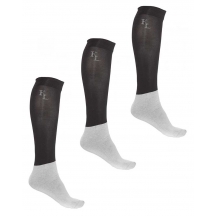 Гетри турнірні у наборі з 3-х пар, чорні від Kingsland