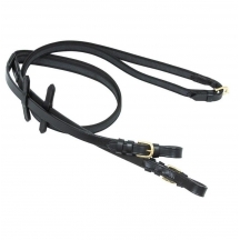 Повіддя тасьмяні прорезинені Grip від HFI