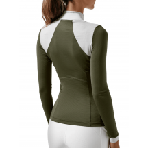 Поло турнірне жіноче з довгим рукавом 